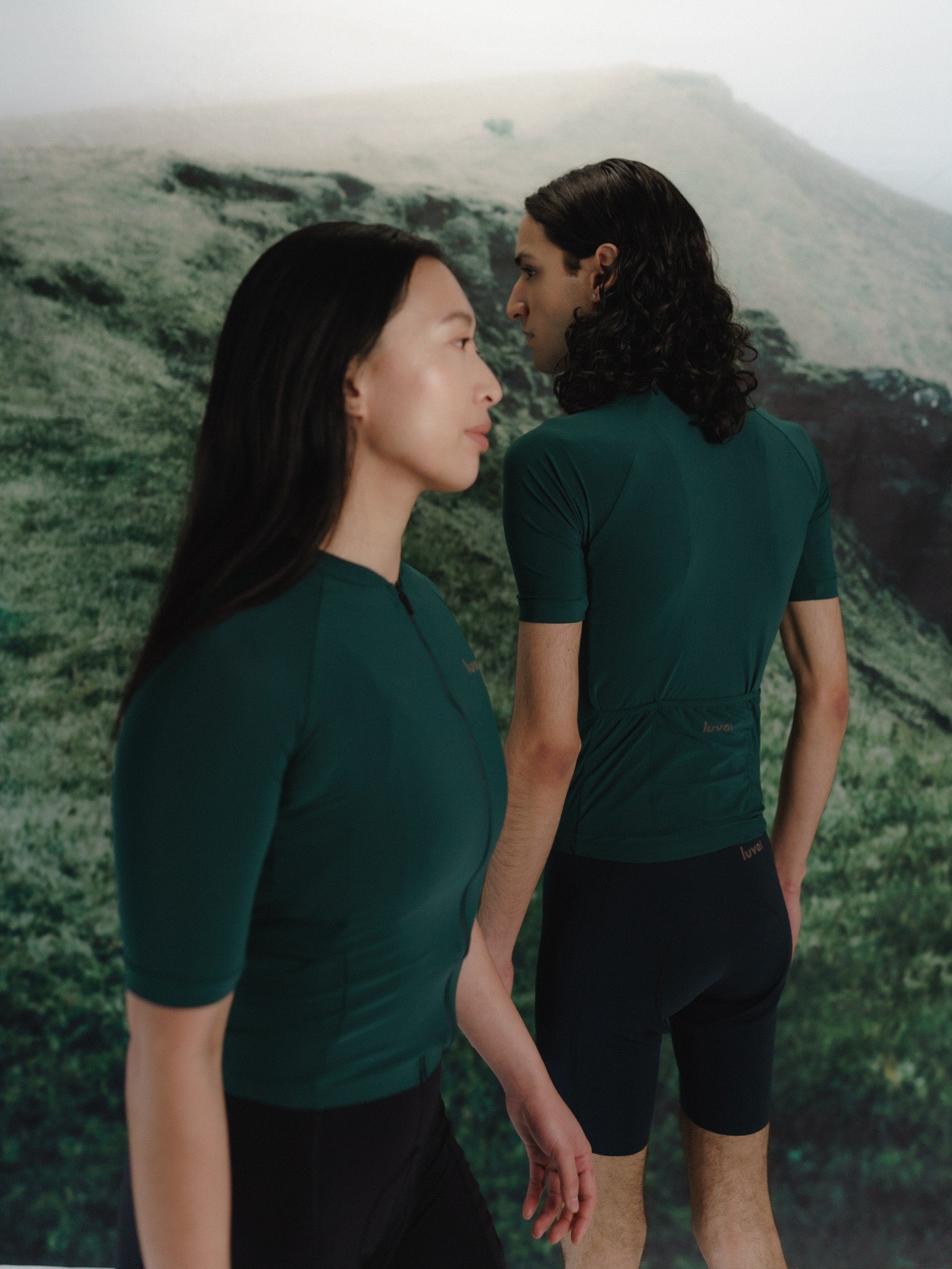 Luva Cycling Jersey Pine